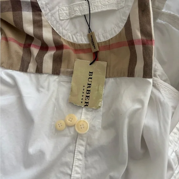 Burberry White  Jacket - Picture 6 of 7